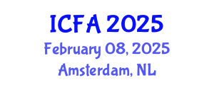 International Conference on Fisheries and Aquaculture (ICFA) February 08, 2025 - Amsterdam, Netherlands
