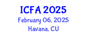 International Conference on Fisheries and Aquaculture (ICFA) February 06, 2025 - Havana, Cuba