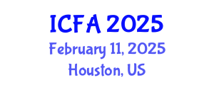 International Conference on Fisheries and Aquaculture (ICFA) February 11, 2025 - Houston, United States