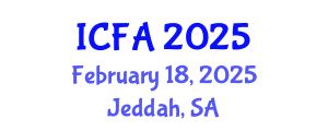 International Conference on Fisheries and Aquaculture (ICFA) February 18, 2025 - Jeddah, Saudi Arabia