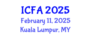 International Conference on Fisheries and Aquaculture (ICFA) February 11, 2025 - Kuala Lumpur, Malaysia