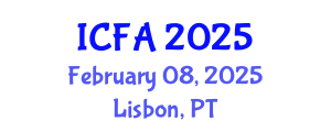 International Conference on Fisheries and Aquaculture (ICFA) February 08, 2025 - Lisbon, Portugal