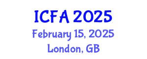 International Conference on Fisheries and Aquaculture (ICFA) February 15, 2025 - London, United Kingdom