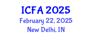 International Conference on Fisheries and Aquaculture (ICFA) February 22, 2025 - New Delhi, India