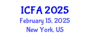 International Conference on Fisheries and Aquaculture (ICFA) February 15, 2025 - New York, United States