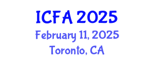 International Conference on Fisheries and Aquaculture (ICFA) February 11, 2025 - Toronto, Canada
