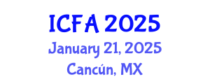 International Conference on Fisheries and Aquaculture (ICFA) January 21, 2025 - Cancún, Mexico