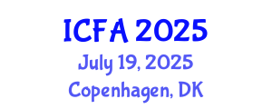 International Conference on Fisheries and Aquaculture (ICFA) July 19, 2025 - Copenhagen, Denmark