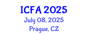 International Conference on Fisheries and Aquaculture (ICFA) July 08, 2025 - Prague, Czechia