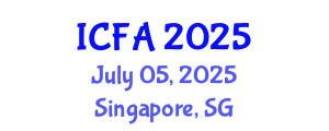 International Conference on Fisheries and Aquaculture (ICFA) July 05, 2025 - Singapore, Singapore