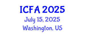 International Conference on Fisheries and Aquaculture (ICFA) July 15, 2025 - Washington, United States