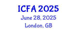 International Conference on Fisheries and Aquaculture (ICFA) June 28, 2025 - London, United Kingdom