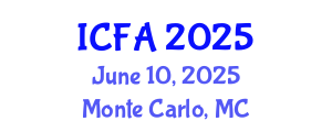 International Conference on Fisheries and Aquaculture (ICFA) June 10, 2025 - Monte Carlo, Monaco