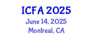 International Conference on Fisheries and Aquaculture (ICFA) June 14, 2025 - Montreal, Canada