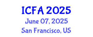 International Conference on Fisheries and Aquaculture (ICFA) June 07, 2025 - San Francisco, United States