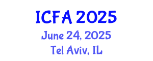 International Conference on Fisheries and Aquaculture (ICFA) June 24, 2025 - Tel Aviv, Israel