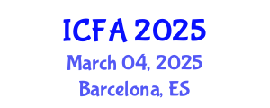 International Conference on Fisheries and Aquaculture (ICFA) March 04, 2025 - Barcelona, Spain