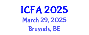 International Conference on Fisheries and Aquaculture (ICFA) March 29, 2025 - Brussels, Belgium