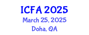 International Conference on Fisheries and Aquaculture (ICFA) March 25, 2025 - Doha, Qatar