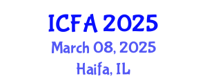International Conference on Fisheries and Aquaculture (ICFA) March 08, 2025 - Haifa, Israel