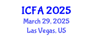 International Conference on Fisheries and Aquaculture (ICFA) March 29, 2025 - Las Vegas, United States