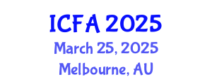 International Conference on Fisheries and Aquaculture (ICFA) March 25, 2025 - Melbourne, Australia