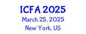 International Conference on Fisheries and Aquaculture (ICFA) March 25, 2025 - New York, United States