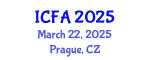 International Conference on Fisheries and Aquaculture (ICFA) March 22, 2025 - Prague, Czechia