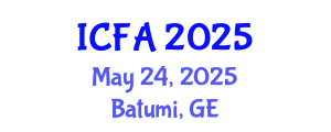 International Conference on Fisheries and Aquaculture (ICFA) May 24, 2025 - Batumi, Georgia