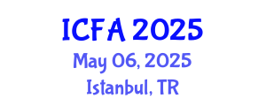 International Conference on Fisheries and Aquaculture (ICFA) May 06, 2025 - Istanbul, Turkey