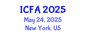 International Conference on Fisheries and Aquaculture (ICFA) May 24, 2025 - New York, United States
