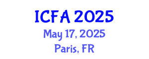 International Conference on Fisheries and Aquaculture (ICFA) May 17, 2025 - Paris, France