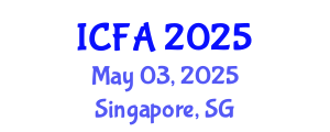 International Conference on Fisheries and Aquaculture (ICFA) May 03, 2025 - Singapore, Singapore