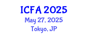 International Conference on Fisheries and Aquaculture (ICFA) May 27, 2025 - Tokyo, Japan