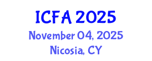 International Conference on Fisheries and Aquaculture (ICFA) November 04, 2025 - Nicosia, Cyprus