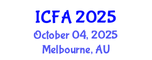 International Conference on Fisheries and Aquaculture (ICFA) October 04, 2025 - Melbourne, Australia