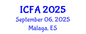 International Conference on Fisheries and Aquaculture (ICFA) September 06, 2025 - Málaga, Spain