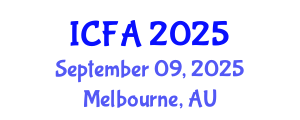 International Conference on Fisheries and Aquaculture (ICFA) September 09, 2025 - Melbourne, Australia