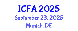 International Conference on Fisheries and Aquaculture (ICFA) September 23, 2025 - Munich, Germany