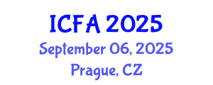 International Conference on Fisheries and Aquaculture (ICFA) September 06, 2025 - Prague, Czechia