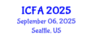 International Conference on Fisheries and Aquaculture (ICFA) September 06, 2025 - Seattle, United States