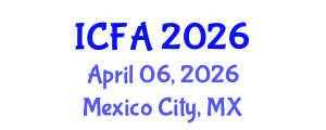 International Conference on Fisheries and Aquaculture (ICFA) April 06, 2026 - Mexico City, Mexico International Conference on Fisheries and Aquaculture (ICFA) April 06, 2026 - Mexico City, Mexico