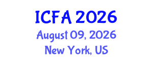 International Conference on Fisheries and Aquaculture (ICFA) August 09, 2026 - New York, United States International Conference on Fisheries and Aquaculture (ICFA) August 09, 2026 - New York, United States