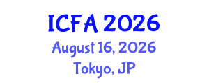 International Conference on Fisheries and Aquaculture (ICFA) August 16, 2026 - Tokyo, Japan International Conference on Fisheries and Aquaculture (ICFA) August 16, 2026 - Tokyo, Japan