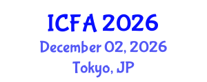 International Conference on Fisheries and Aquaculture (ICFA) December 02, 2026 - Tokyo, Japan International Conference on Fisheries and Aquaculture (ICFA) December 02, 2026 - Tokyo, Japan