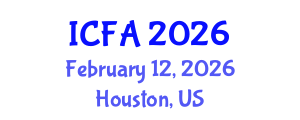 International Conference on Fisheries and Aquaculture (ICFA) February 12, 2026 - Houston, United States International Conference on Fisheries and Aquaculture (ICFA) February 12, 2026 - Houston, United States