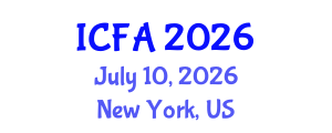 International Conference on Fisheries and Aquaculture (ICFA) July 10, 2026 - New York, United States International Conference on Fisheries and Aquaculture (ICFA) July 10, 2026 - New York, United States