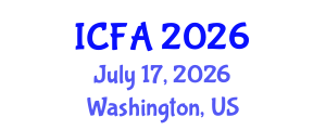 International Conference on Fisheries and Aquaculture (ICFA) July 17, 2026 - Washington, United States International Conference on Fisheries and Aquaculture (ICFA) July 17, 2026 - Washington, United States