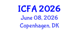International Conference on Fisheries and Aquaculture (ICFA) June 08, 2026 - Copenhagen, Denmark International Conference on Fisheries and Aquaculture (ICFA) June 08, 2026 - Copenhagen, Denmark