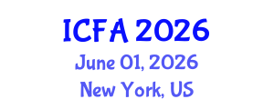 International Conference on Fisheries and Aquaculture (ICFA) June 01, 2026 - New York, United States International Conference on Fisheries and Aquaculture (ICFA) June 01, 2026 - New York, United States
